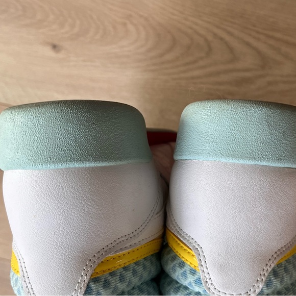 Reebok Freestyle FS Hi Top Strap Barbie style 90’s size Junior’s 5.5 • Women’s 7 - Picture 8 of 14